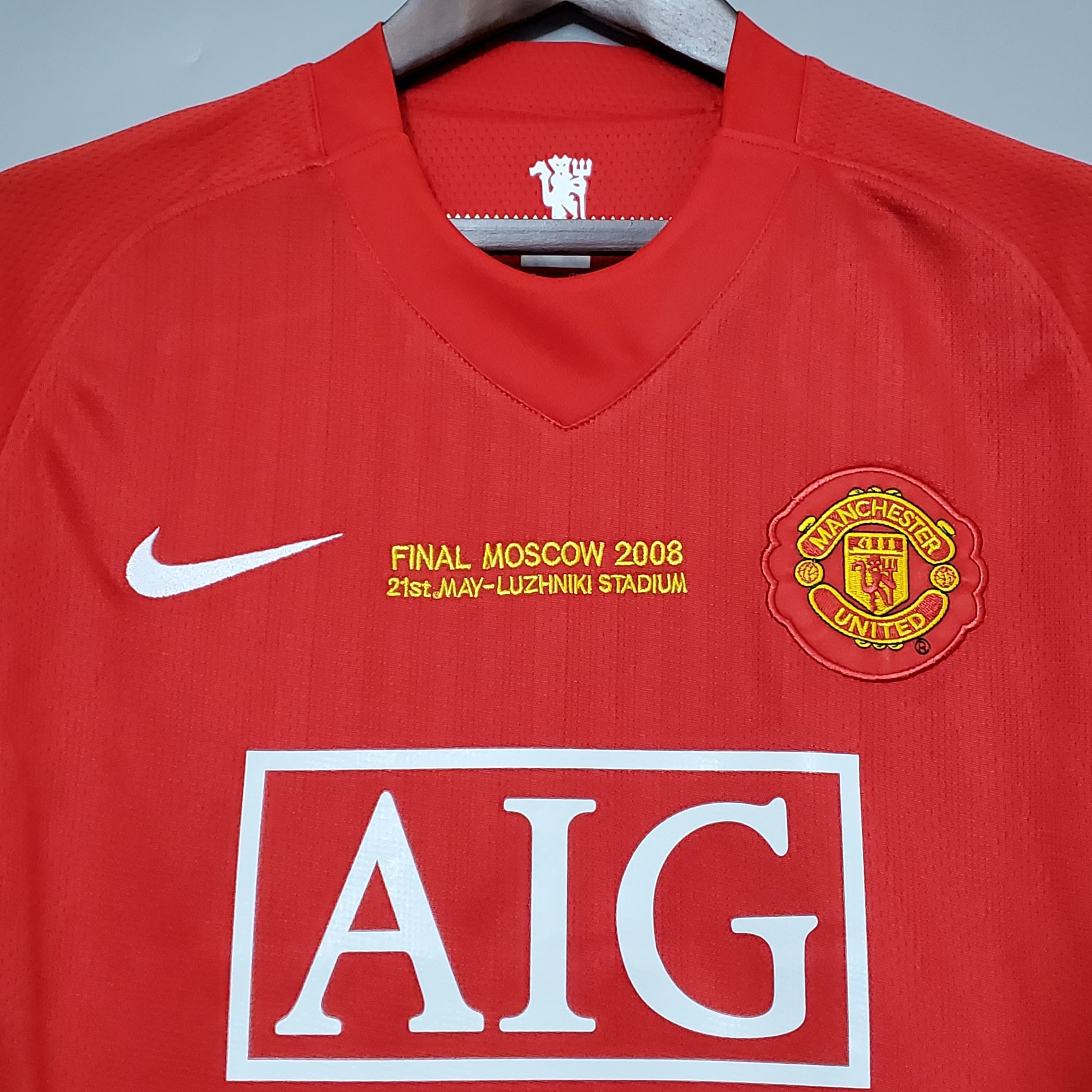 MANCHESTER UNITED HOME 2008 FINALE LDC My Maillots