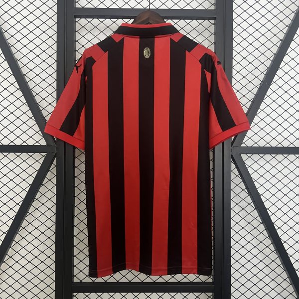 MILAN AC DOMICILE MAILLOT ANNIVERSAIRE 125 ANS RETRO KIT 24/25 – Image 7