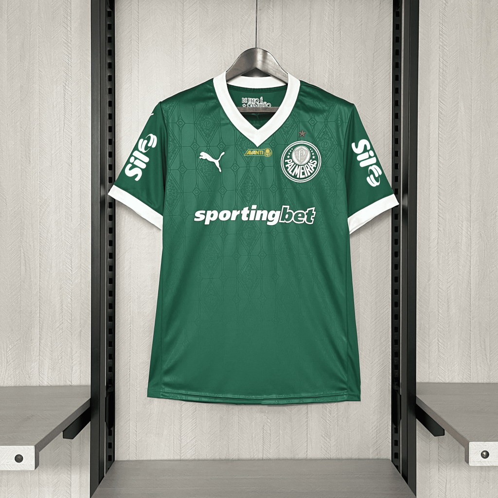 Maillot Domicile Palmeiras 2023/24 - Vert - Taille L - Neuf - Brésil
