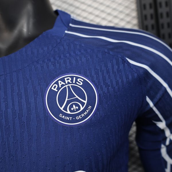 PARIS SAINT GERMAIN QUATRIEME MAILLOT 24/25 MANCHES LONGUES VERSION JOUEUR – Image 5