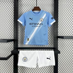 MANCHESTER CITY DOMICILE KIT ENFANT 25/26