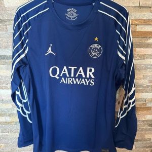 PARIS SAINT GERMAIN QUATRIEME MAILLOT CHAMPIONS MANCHES LONGUES 24/25